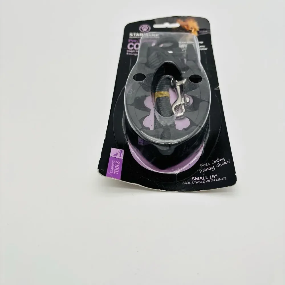 Starmark Pro-Training Dog Collar Black 15-in Small. New In Packaging.